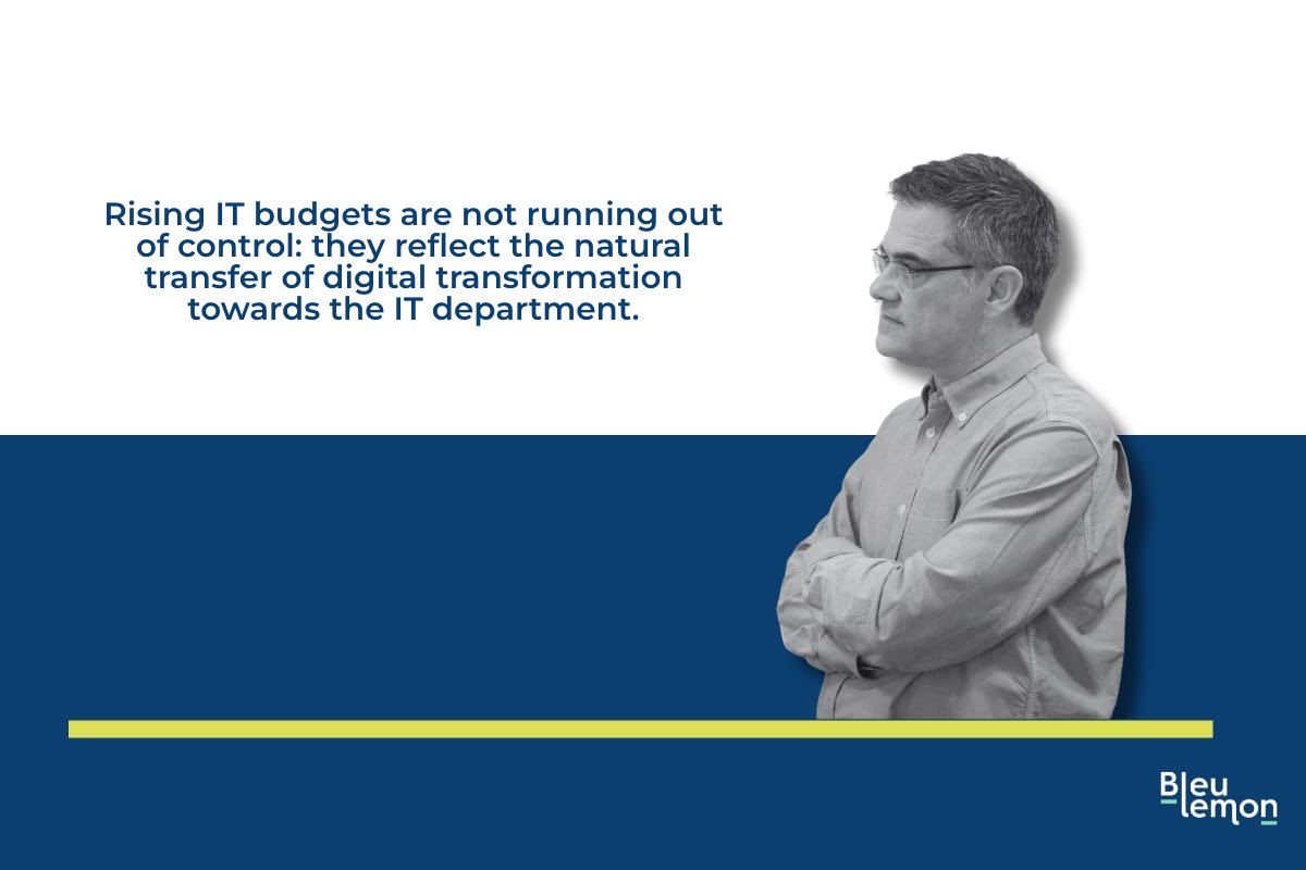 Cover image for the article on the IT budget