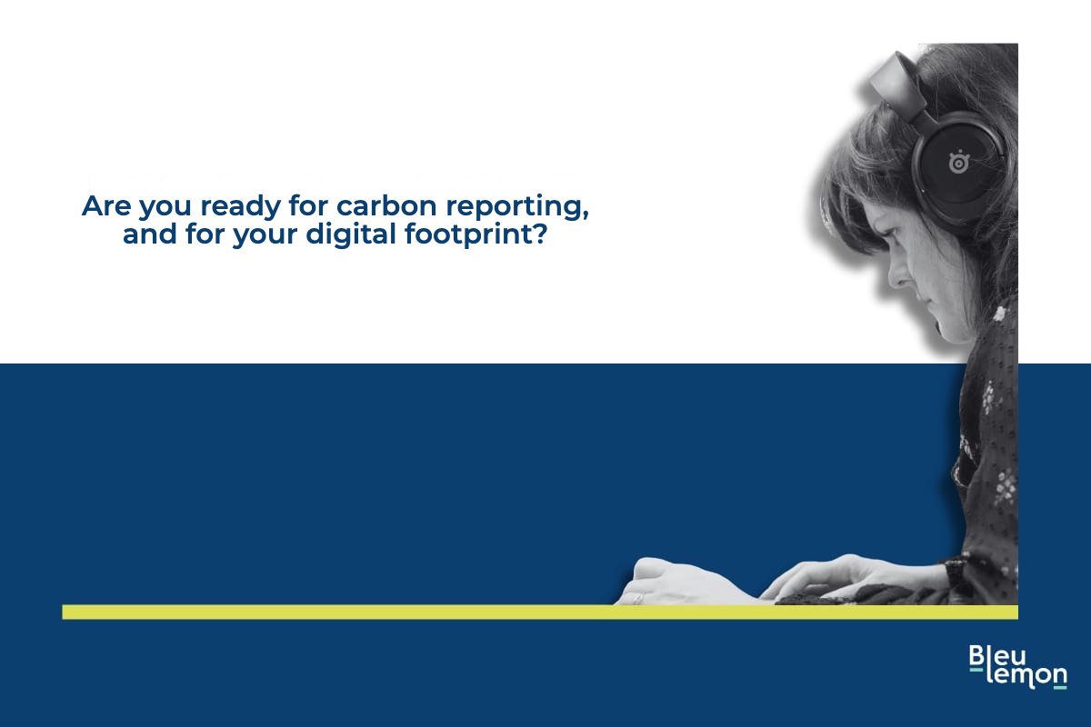 Cover image for the article on carbon reporting and the digital footprint of IT