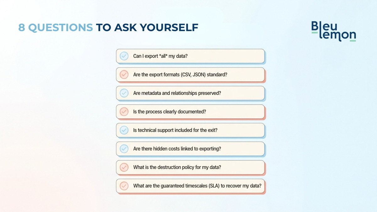 Illustration for the section on the 8 questions to assess your ability to leave