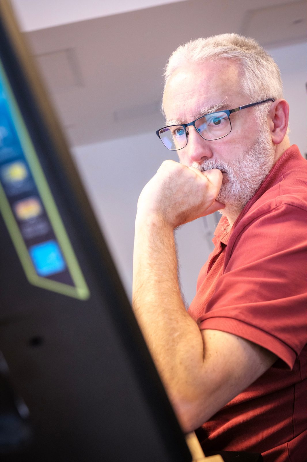 Le test de restitution se suit à l'écran